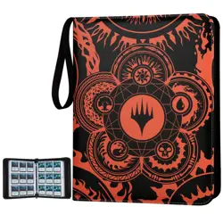 Trading Card Binder,9-Pocket Binder for Trading Cards Holds 720 Cards,Premium... - Image 1