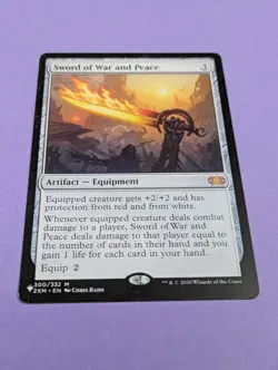 MTG Magic: The List: Sword of War and Peace #300/332 Mythic - NM - Image 1