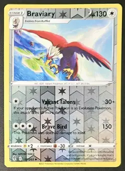 Braviary 137/203 2021 Pokemon Sword & Shield Evolving Skies Reverse Holo - Image 1