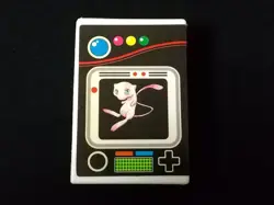 1996 Pokemon Dai Zukan #16 Mew Bandai Vending Series Japanese 10 Mini Stickers - Image 1