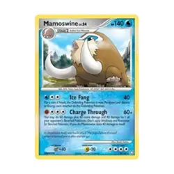 Pokemon Legends Awakened Mamoswine (HR) #9 (Holo) EX - Image 1