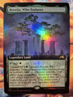 Boseiju, Who Endures Foil Borderless Magic The Gathering Card, Kamigawa, 501 - Image 1