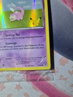 Pokemon Promo 20th Anniversary Slowpoke #32/83 Holo Card Sealed - Image 4