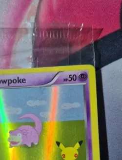 Pokemon Promo 20th Anniversary Slowpoke #32/83 Holo Card Sealed - Image 5