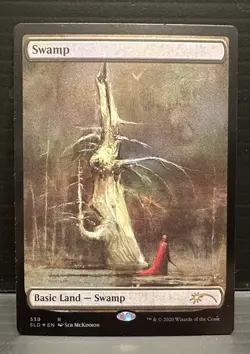 Swamp (Secret Lair 539 Full-art Seb McKinnon) FOIL Promo NM CARD - Image 1