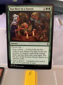 You Meet in a Tavern - Magic: The Gathering MTG - Battle for Baldur's Gate NM - Image 1
