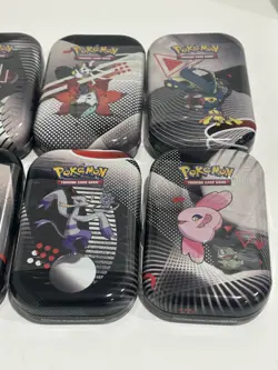 Pokemon TCG - UNOVA TINS - Black Bolt & White Flare - FULL SET X8 Mini Tins ✅ - Image 2
