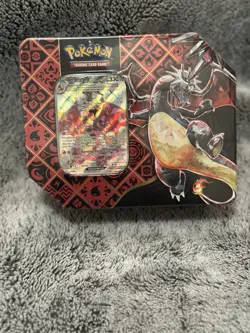 Pokemon TCG: Paldean Fates Tin [Charizard ex] Pristine Condition-Factory Sealed - Image 1