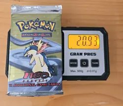 Pokemon Neo Genesis Unlimited Booster Pack Typhlosion Art - 20.93g Heavy - Image 3