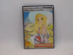 2025 Pokemon Mega Evolution Double Rare Lillie's Determination #184 - Image 1