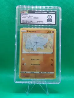 Pokemon Rhythorn Sword And Shield Guinness World Record Breaks 1 Of 1! RARE! - Image 1