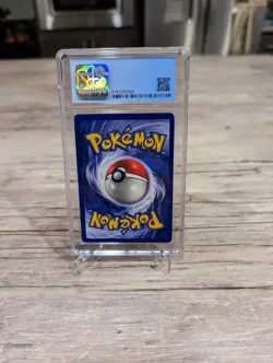 Dragonite 1999 Pokemon WB Movie Promo Black Star #5 CGC 7 NM Graded 1st Movie - Image 3