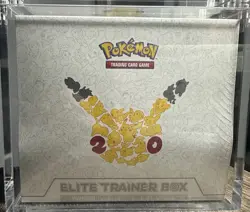 Pokemon 20th Anniversary Generations Elite Trainer Box ETB - BRAND NEW + ACRYLIC - Image 1