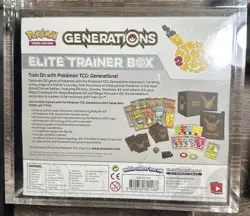 Pokemon 20th Anniversary Generations Elite Trainer Box ETB - BRAND NEW + ACRYLIC - Image 2