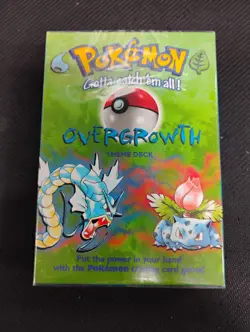 1999 Pokemon Overgrowth Theme Deck Wizards of the Coast Sealed 742818060189 - Image 1
