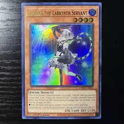 Yu-Gi-Oh! Arianna The Labrynth Servant TAMA-EN017 1st Edition Ultra Rare NM - Image 1