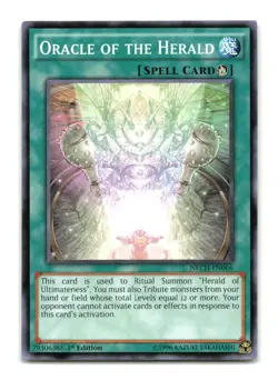 Oracle of the Herald - NECH-EN066 1st Edition - YuGiOh-LP - Image 1