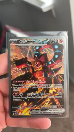 Volcanion EX 182/159 Pokemon TCG Journey Together Special Illustration Card - Image 1