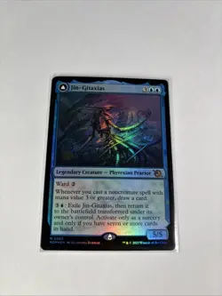 Magic: The Gathering Jin-Gitaxis The Great Synthesis PRE RELEASE FOIL MYTHIC - Image 1