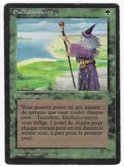 ►Magic-Style◄ MTG - Fastbond - French Revised FBB - Played - Image 1