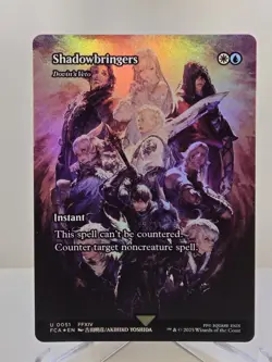 Shadowbringers - Dovin's Veto (Showcase) FOIL Final Fantasy: Through the Ages - Image 1
