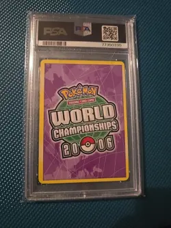 2006 POKEMON WORLD CHAMPIONSHIPS PROMO B-L-S #105 LATIAS-GOLD STAR PSA 9 - Image 2