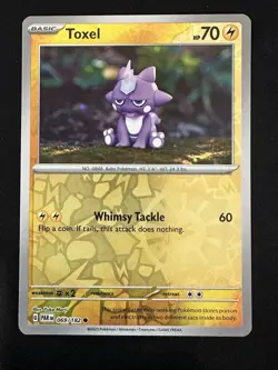 POKEMON TCG ZEBSTRIKA 063/182 PARADOX RIFT RARE REVERSE HOLO ENGLISH - Image 1