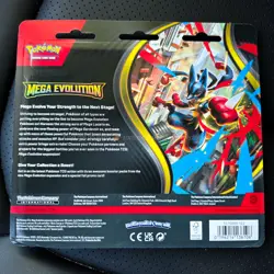 🔥 Mega Evolution 3 Pack Blister Golduck ME01 (in-hand in UK) Pokemon TCG 👀🔥 - Image 5