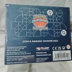 Pokemon Europe International Championships Coin & Damage Counter Dice EUIC 2024 - Image 4