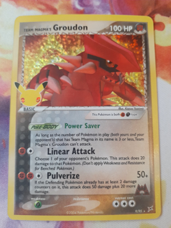 2021 Pokemon Team Magma's Groudon 9/95 Celebrations 25th Anniversary Holo NM - Image 1