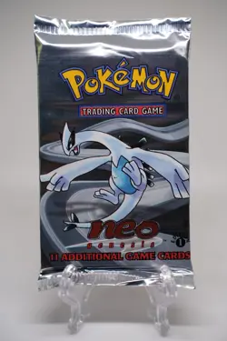 2000 Pokemon TCG Neo Genesis 1st Edition Booster Pack Sealed Lugia Art WOTC - Image 1