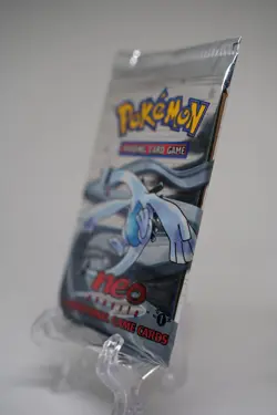 2000 Pokemon TCG Neo Genesis 1st Edition Booster Pack Sealed Lugia Art WOTC - Image 4