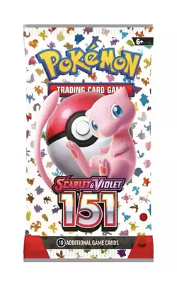 Pokemon TCG: Scarlet & Violet 151 - English Booster Pack x50 - Image 1