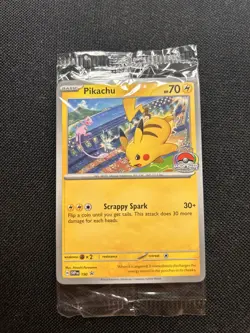 Pikachu Promo 2024 World Championships SVP EN 190 Pokemon Worlds SEALED PROMO x2 - Image 3