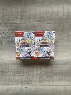 X2 Pokemon TCG Prismatic Evolution Scarlet and Violet Booster Bundle - Sealed ✅ - Image 1