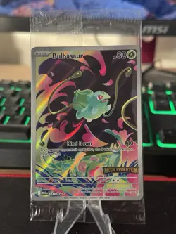 Bulbasaur Promo 133/132 Pokemon Mega Evolution - NM Stamped *Sealed* - Image 1