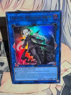 YuGiOh Asian English SUDA-AE049 A Bao A Qu, the Lightless Shadow Ultra rare - Image 1