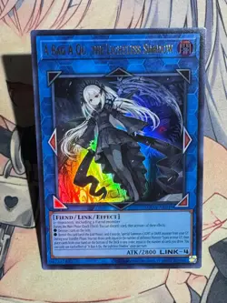 YuGiOh Asian English SUDA-AE049 A Bao A Qu, the Lightless Shadow Ultra rare - Image 2