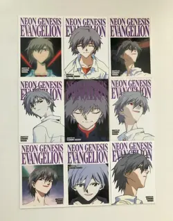 [9 types of picture] Neon Genesis Evangelion Nagisa Kaworu Trading Card - Image 2