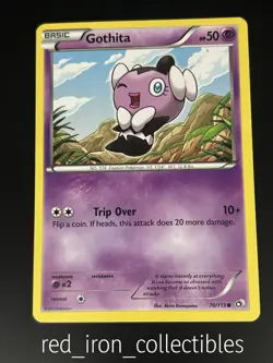Gothita 70/113 Common Legendary Treasures Black & White Pokemon Card NM - Image 1