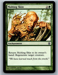 Magic MTG Saviors of Kamigawa Molting Skin #138/165 TCG CCG - Image 1