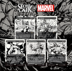 MTG Secret Lair x Marvel's Spider-Man: Venom Uleashed (Inks) - Nonfoil Edition - Image 1