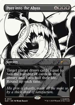 MTG Secret Lair x Marvel's Spider-Man: Venom Uleashed (Inks) - Nonfoil Edition - Image 4