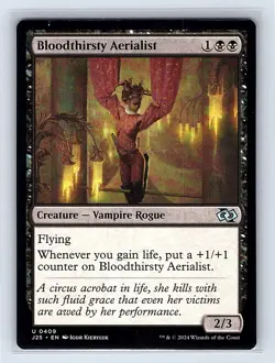 Bloodthirsty Aerialist #409 Regular Uncommon MTG 24 Foundations Jumpstart (J25) - Image 1