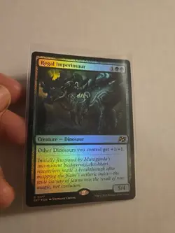 MTG Magic the Gathering Regal Imperiosaur (177/579) Aetherdrift LP FOIL - Image 2