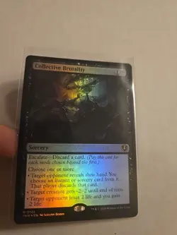 MTG Collective Brutality (101/612) Innistrad Remastered NM FOIL - Image 2