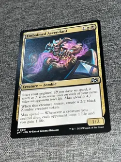 Embalmed Ascendant - Aetherdrift DFT - 0201- MtG Magic Non Foil - Image 1