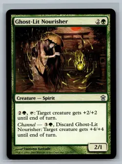 Magic MTG Saviors of Kamigawa Ghost-Lit Nourisher #131/165 TCG CCG - Image 1