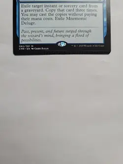 MTG - Mnemonic Deluge Commander Legends Regular M#082 - Image 3