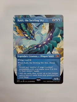 MTG - Kairi, the Swirling Sky (Borderless) NEO Regular Mythic #408 - Image 1